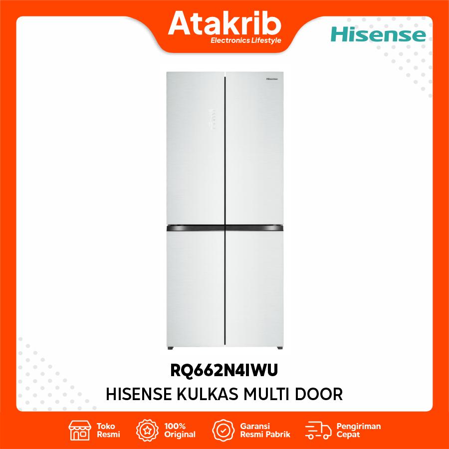 HISENSE KULKAS MULTI DOOR RQ662N4IWU 