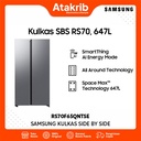 SAMSUNG KULKAS SIDE BY SIDE RS70F65QNTSE 