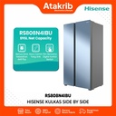 HISENSE KULKAS SIDE BY SIDE RS808N4IBU 