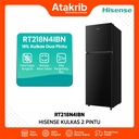 HISENSE KULKAS 2 PINTU SMALL RT218N4IBN 