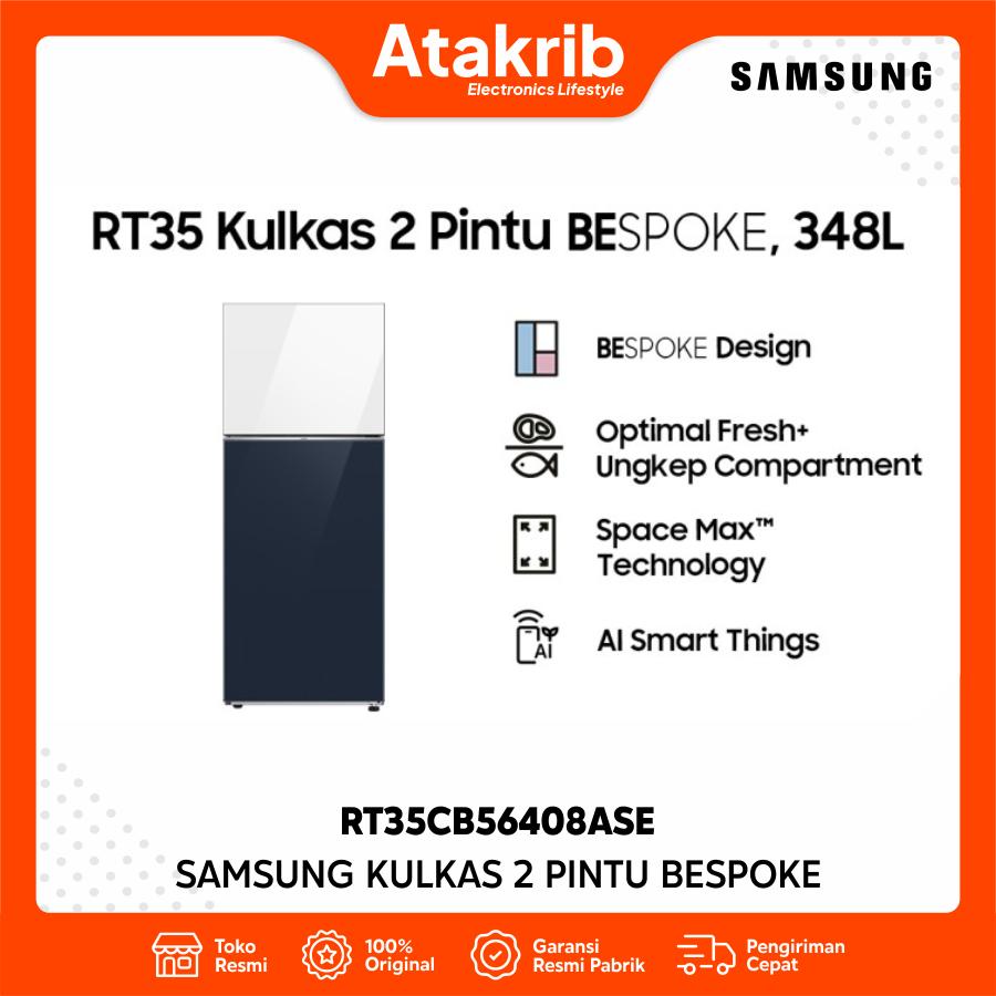 SAMSUNG KULKAS 2 PINTU BESPOKE RT35CB56408ASE 