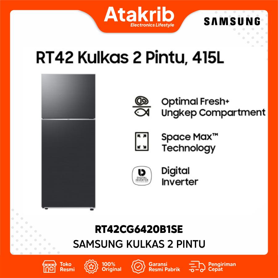 SAMSUNG KULKAS 2 PINTU BIG RT42CG6420B1SE 