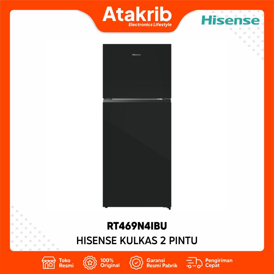 HISENSE KULKAS 2 PINTU BIG RT469N4IBU 