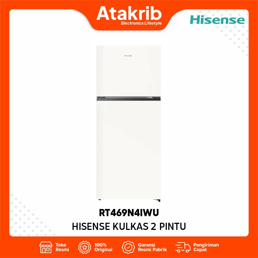 HISENSE KULKAS 2 PINTU BIG RT469N4IWU 