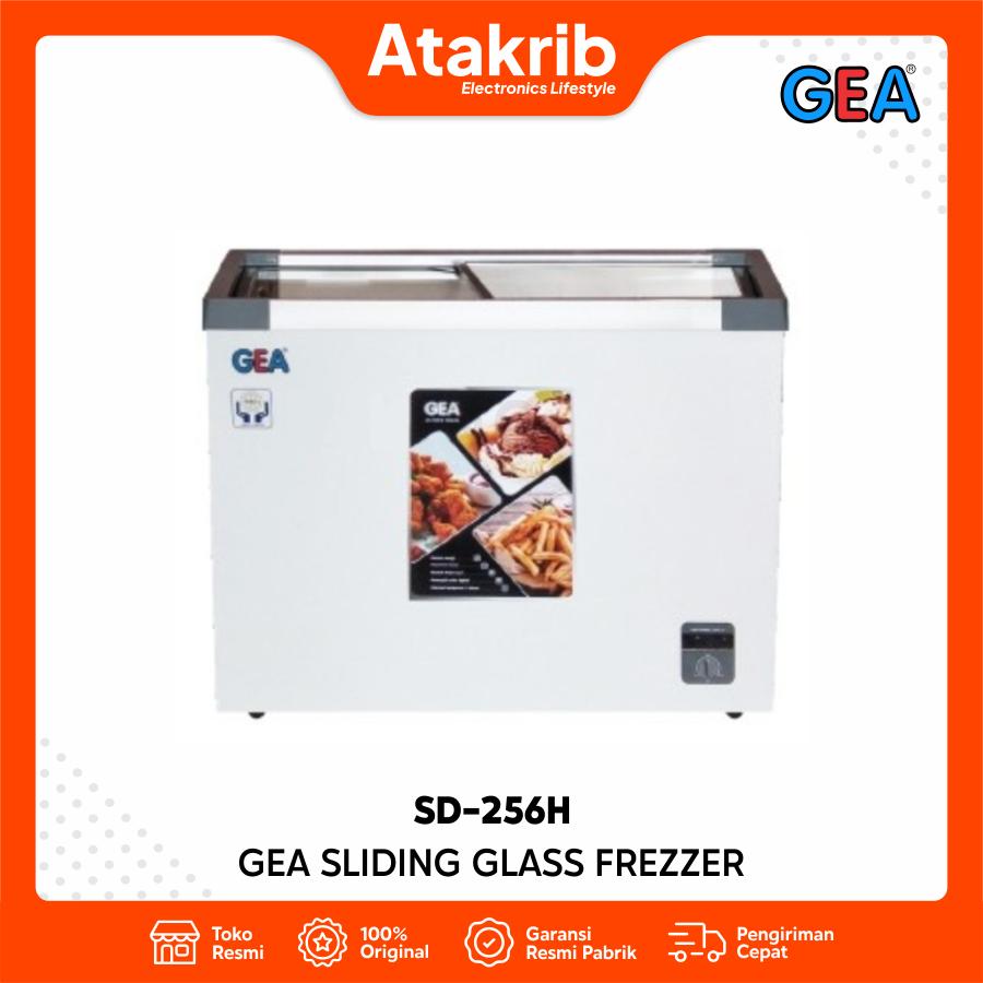 GEA SLIDING GLASS FREZZER SD-256H 