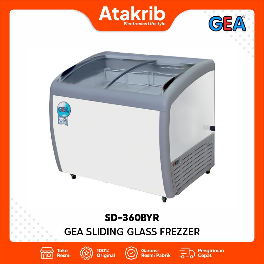 GEA SLIDING GLASS FREZZER SD-360BYR 