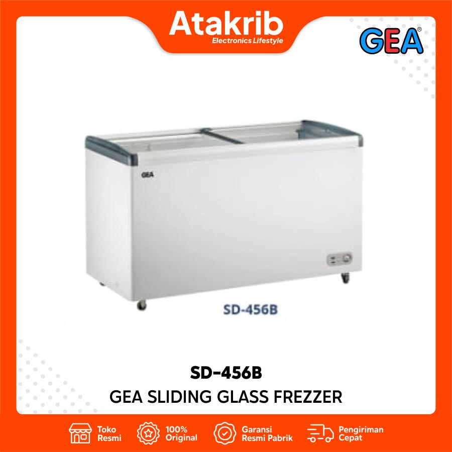 GEA SLIDING GLASS FREZZER SD-456B 