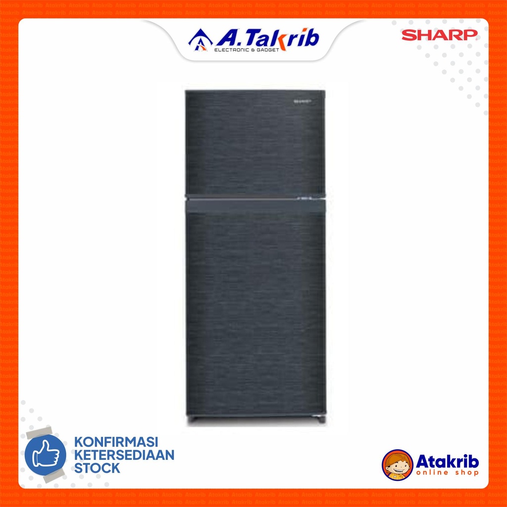 SHARP KULKAS 2 PINTU SMALL SJ-195MD-SG2 