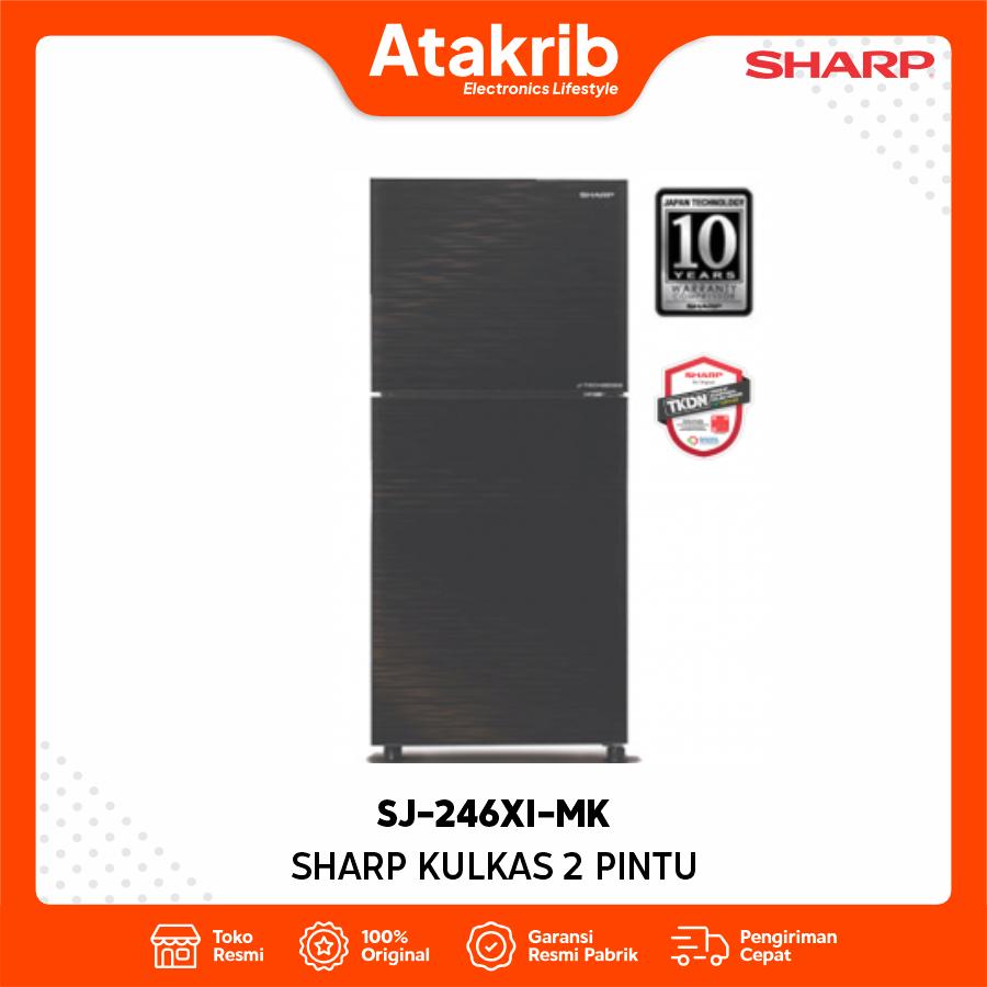 SHARP KULKAS 2 PINTU SMALL SJ-246XI-MK 