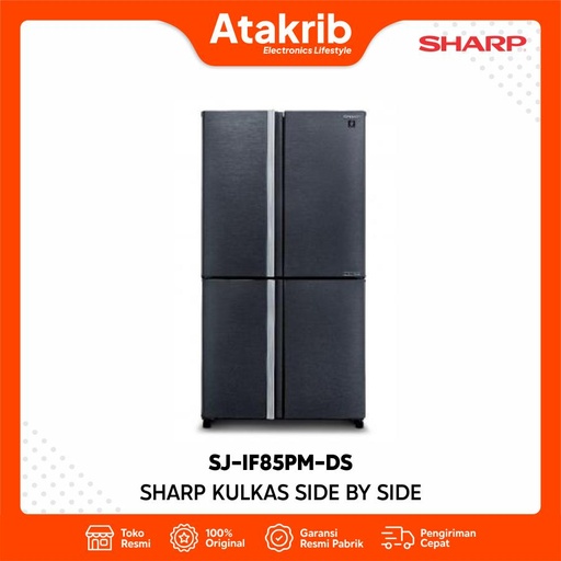 SHARP KULKAS MULTI DOOR SJ-IF85PM-DS 