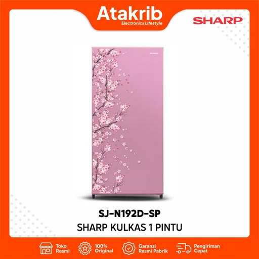 SHARP KULKAS 1 PINTU SJ-N192D-SP 
