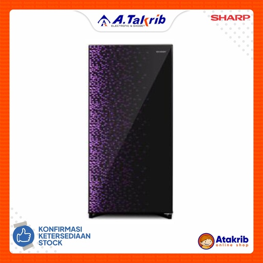 SHARP KULKAS 1 PINTU SJ-X195MG-GB 