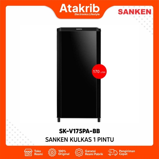SANKEN KULKAS 1 PINTU SK-V175PA-BB 