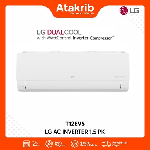 LG AC INVERTER 1,5 PK TN12EV5 