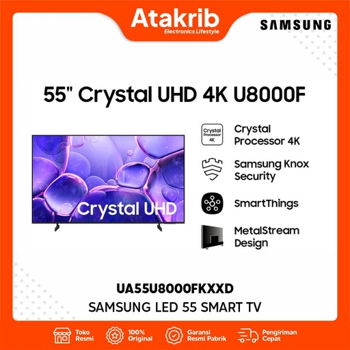 SAMSUNG LED 55 UA55U8000FKXXD 