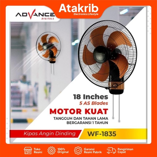 ADVANCE WALL FAN WF-1835 