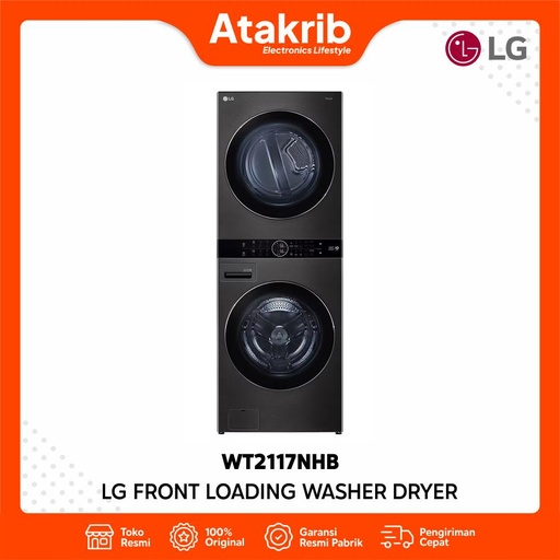 LG FRONT LOADING WASHER DRYER WT2117NHB 