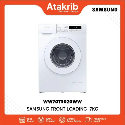 SAMSUNG FRONT LOADING WW70T3020WW/SE 