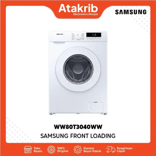 SAMSUNG FRONT LOADING WW80T3040WW/SE 