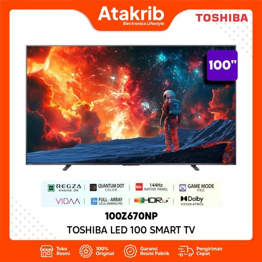 TOSHIBA - TVMI LED 100 100Z670NP 