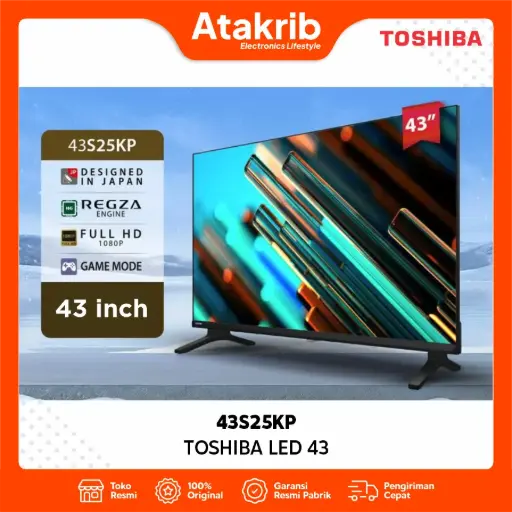 TOSHIBA - TVMI LED 43 43S25KP 