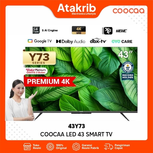 COOCAA LED 43 43Y73 