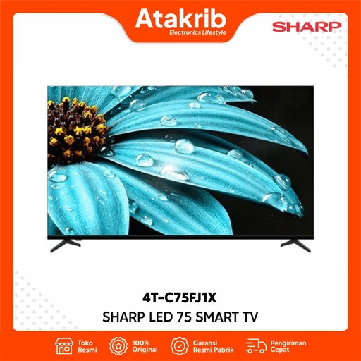 SHARP LED 75 4T-C75FJ1X 