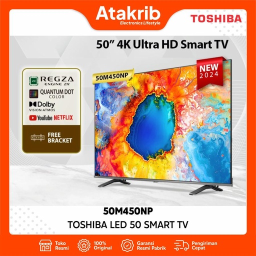 TOSHIBA - TVMI QLED 50 50M450NP 