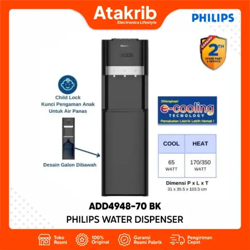 PHILIPS DISPENSER ADD4948-70 BK 