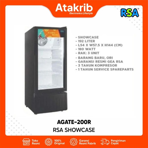 RSA SHOWCASE AGATE-200R 