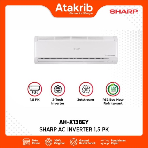 SHARP AC INVERTER 1,5 PK AH-X13BEY 