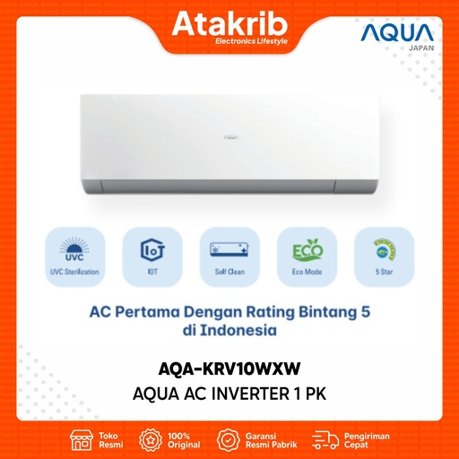 AQUA AC INVERTER 1 PK AQA-KRV10WXW 