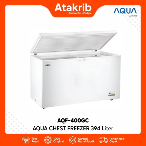 AQUA CHEST FREEZER AQF-400GC 