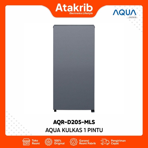 AQUA KULKAS 1 PINTU AQR-D205-MLS 