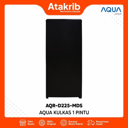 AQUA KULKAS 1 PINTU AQR-D225-MDS 