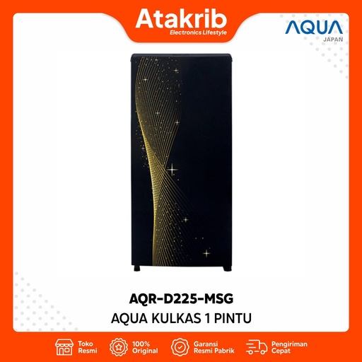 AQUA KULKAS 1 PINTU AQR-D225-MSG 