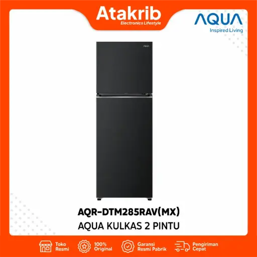 AQUA KULKAS 2 PINTU SMALL AQR-DTM285RAV(MX) 