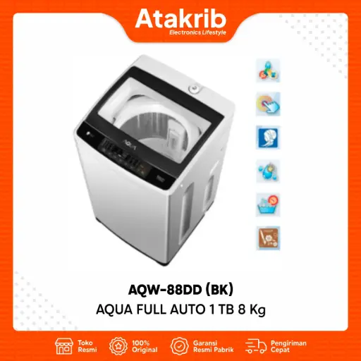 AQUA FULL AUTO 1 TB AQW-88DD (BK) 