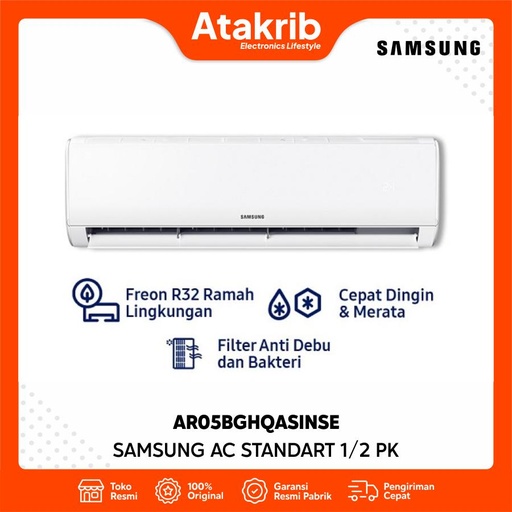 SAMSUNG AC STANDART 1/2 PK AR05BGHQASINSE 