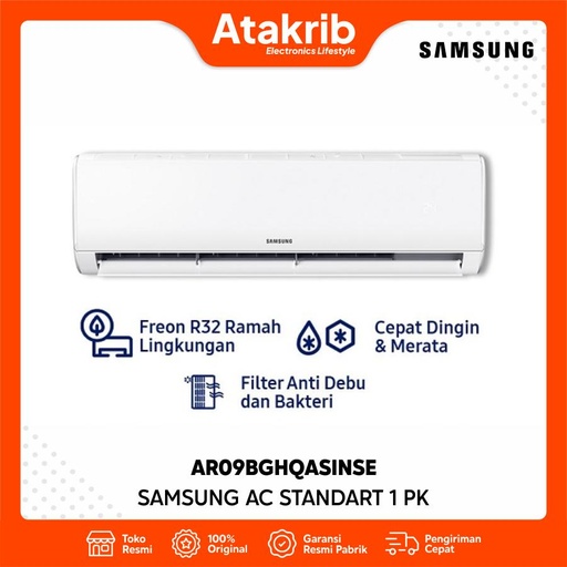 SAMSUNG AC STANDART 1 PK AR09BGHQASINSE 
