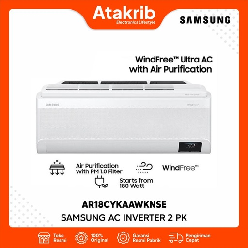 SAMSUNG AC INVERTER 2 PK AR18CYKAAWKNSE 