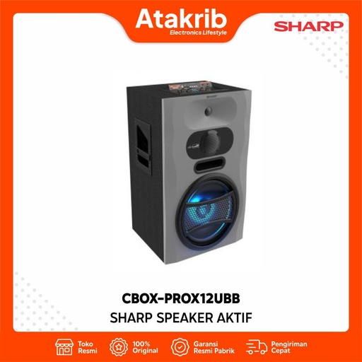 SHARP SPEAKER AKTIF CBOX-PROX12UBB 