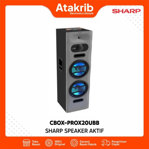SHARP SPEAKER AKTIF CBOX-PROX20UBB 