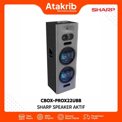 SHARP SPEAKER AKTIF CBOX-PROX22UBB 
