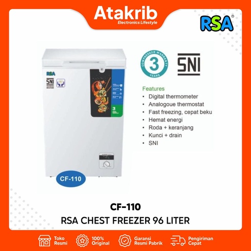 RSA CHEST FREEZER CF-110 
