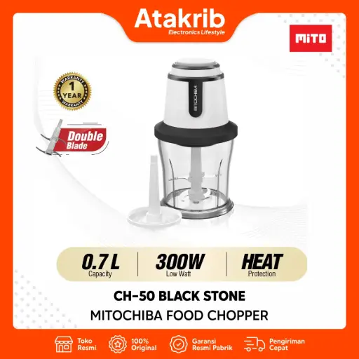 MITOCHIBA FOOD CHOPPER CH-50 BLACK STONE 