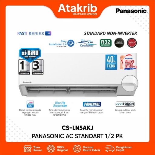 PANASONIC AC STANDART 1/2 PK CS-LN5AKJ 