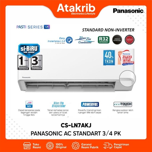 PANASONIC AC STANDART 3/4 PK CS-LN7AKJ 