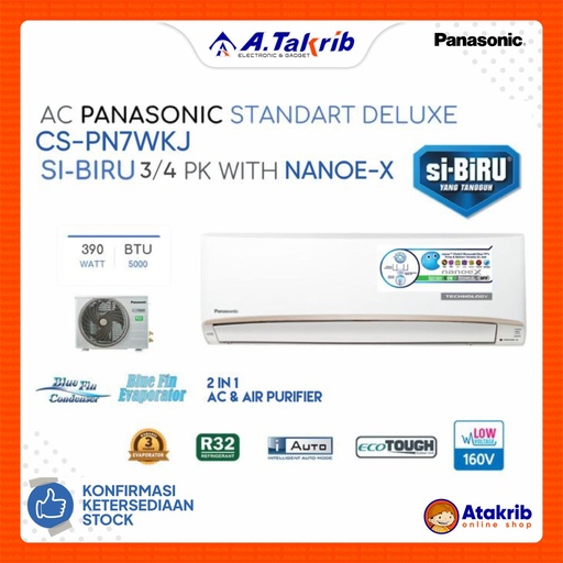 PANASONIC AC STANDART 3/4 PK CS-PN7WKJ 