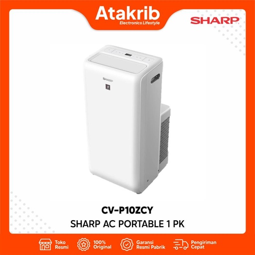 SHARP AC PORTABLE  1 PK CV-P10ZCY 